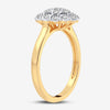 10K 0.11CT DIAMOND RING