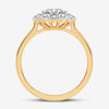 10K 0.11CT DIAMOND RING