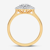 10K 0.11CT DIAMOND RING