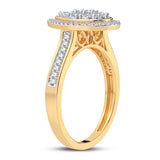 10K 0.10CT DIAMOND RING