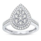 10K 0.10CT DIAMOND RING