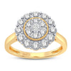 10K 0.28CT DIAMOND RING