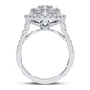 10K 1.00CT DIAMOND RING