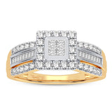 14K 0.50CT DIAMOND RING