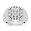 10K 0.20ct Diamond Mens Ring