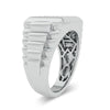 10K 0.15ct Diamond Mens Ring