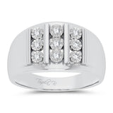 10K 0.20ct Diamond Mens Ring