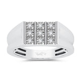 10K 0.15ct Diamond Mens Ring