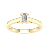 14K 0.50CT Certified Lab Grown Diamond Ring ( IGI Certified )