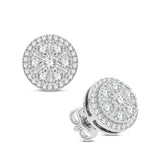 14K 0.50ct Diamond Earring