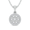 14K 0.25ct Diamond Pendant