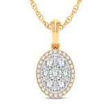 14K 0.25ct Diamond Pendant