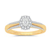 10K 0.15ct Diamond Ring