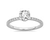 14K 1.00CT Certified Lab Grown Diamond Ring