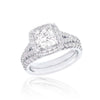 14K 1.65CT Certified Lab Grown Diamond Bridal Ring