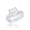 14K 1.54CT Certified Lab Grown Diamond Bridal Ring