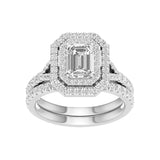 14K 1.75CT Certified Lab Grown Diamond Bridal Ring