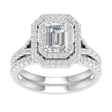 14K 1.75CT Lab Grown Diamond Bridal Ring
