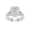 14K 1.75CT Certified Lab Grown Bridal Set