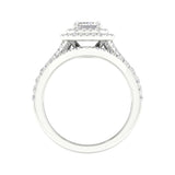 14K 1.75CT Certified Lab Grown Bridal Set