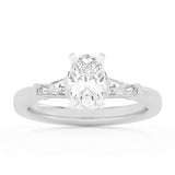 14K 2.61CT Lab Lab Grown Diamond Ring