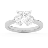 14K 2.64CT  Lab Grown Diamond Ring